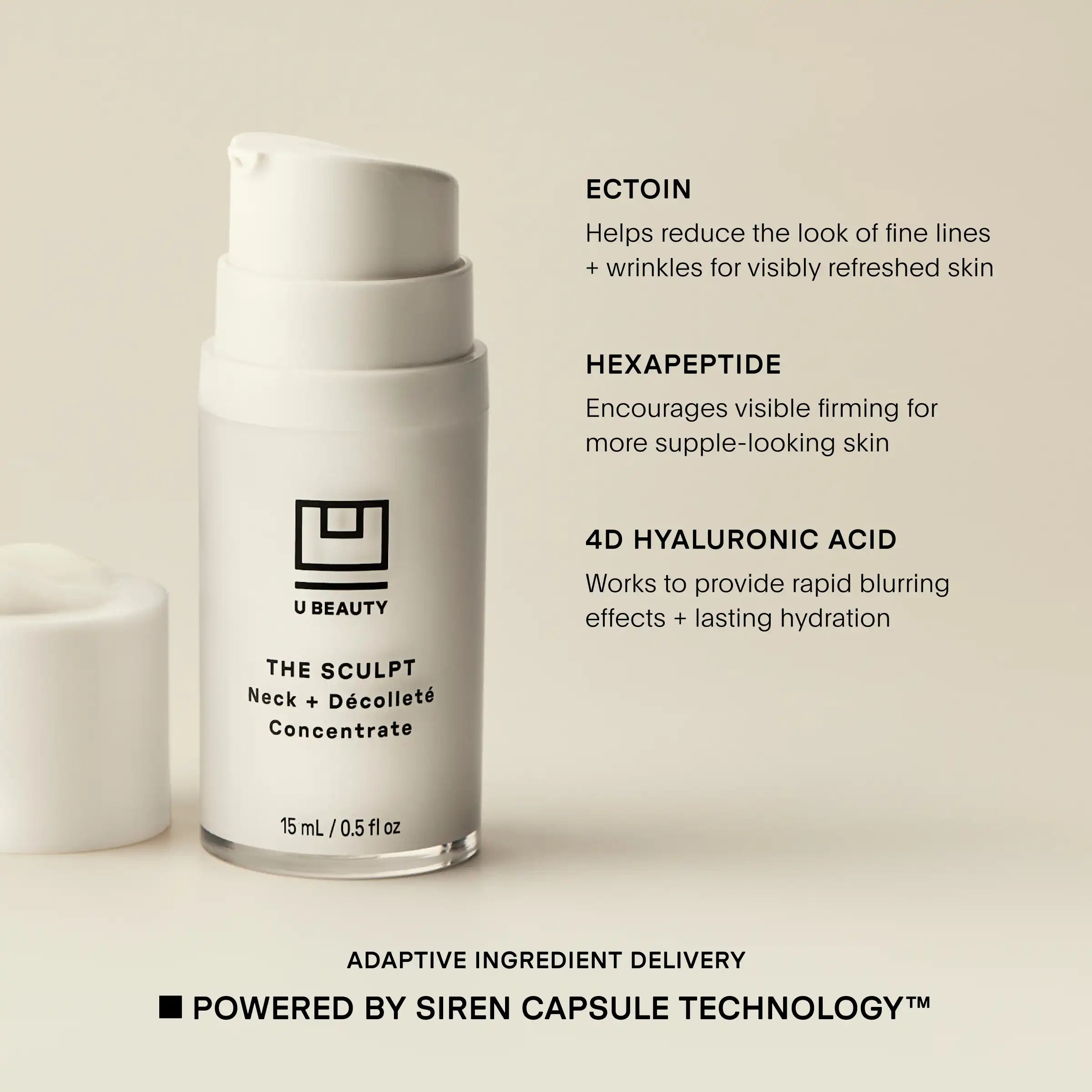 The SCULPT Neck + Dcollet Concentrate U Beauty The SCULPT Neck + Dcollet Concentrate U Beauty