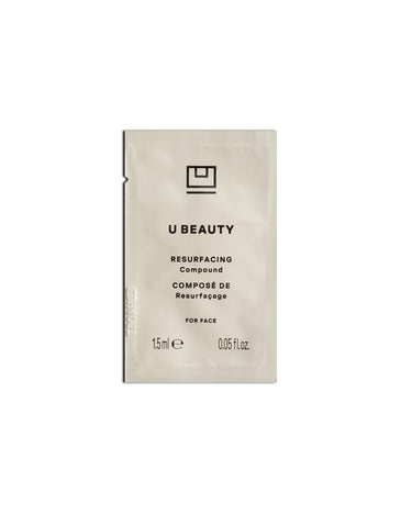 U Beauty RESURFAÇANT Composé de 1,5 ml, pour le visage.