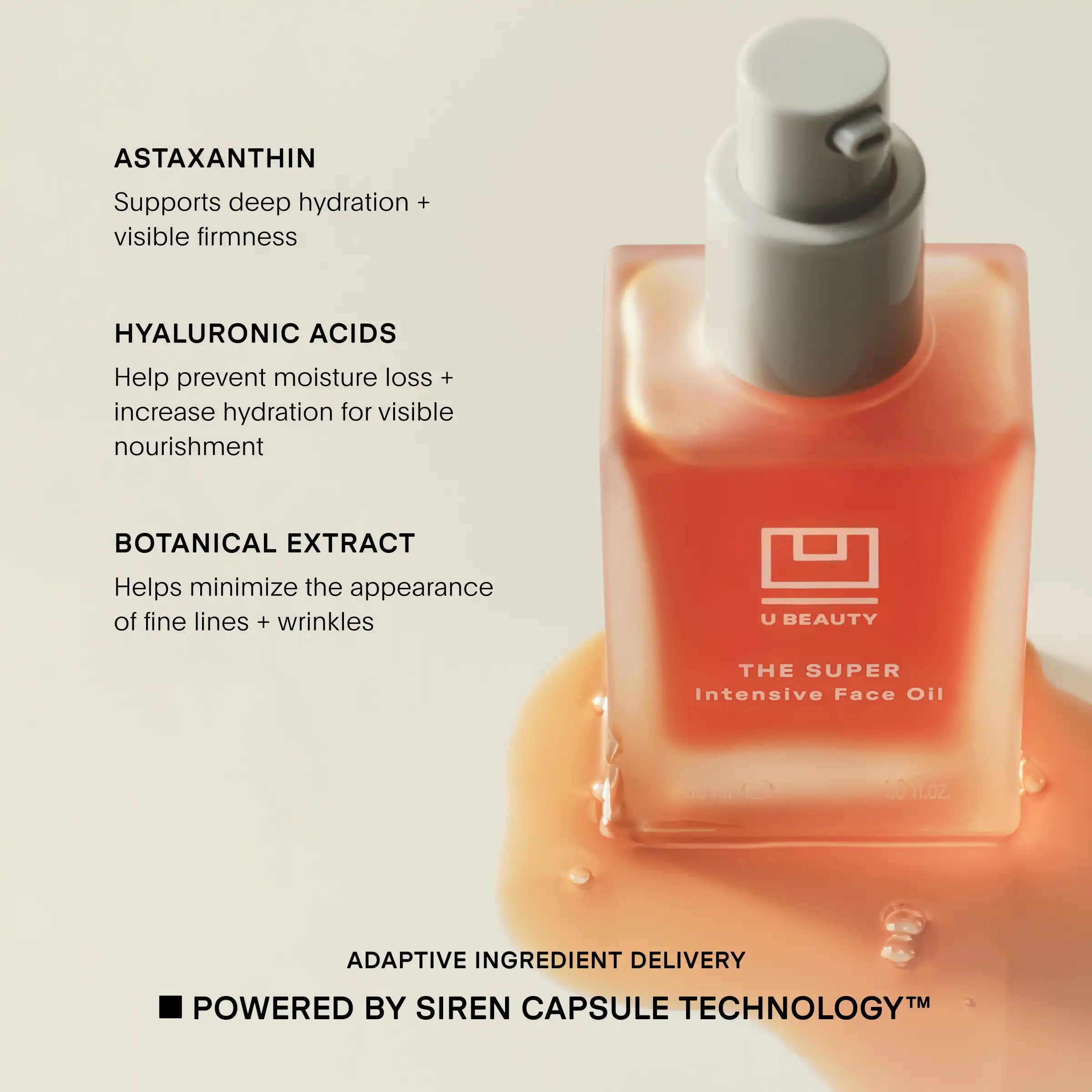 The SUPER Intensive Face Oil  U Beauty